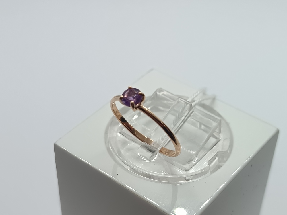 КОЛКМ585 КОЛЬЦО С КАМНЕМ (Au 585)