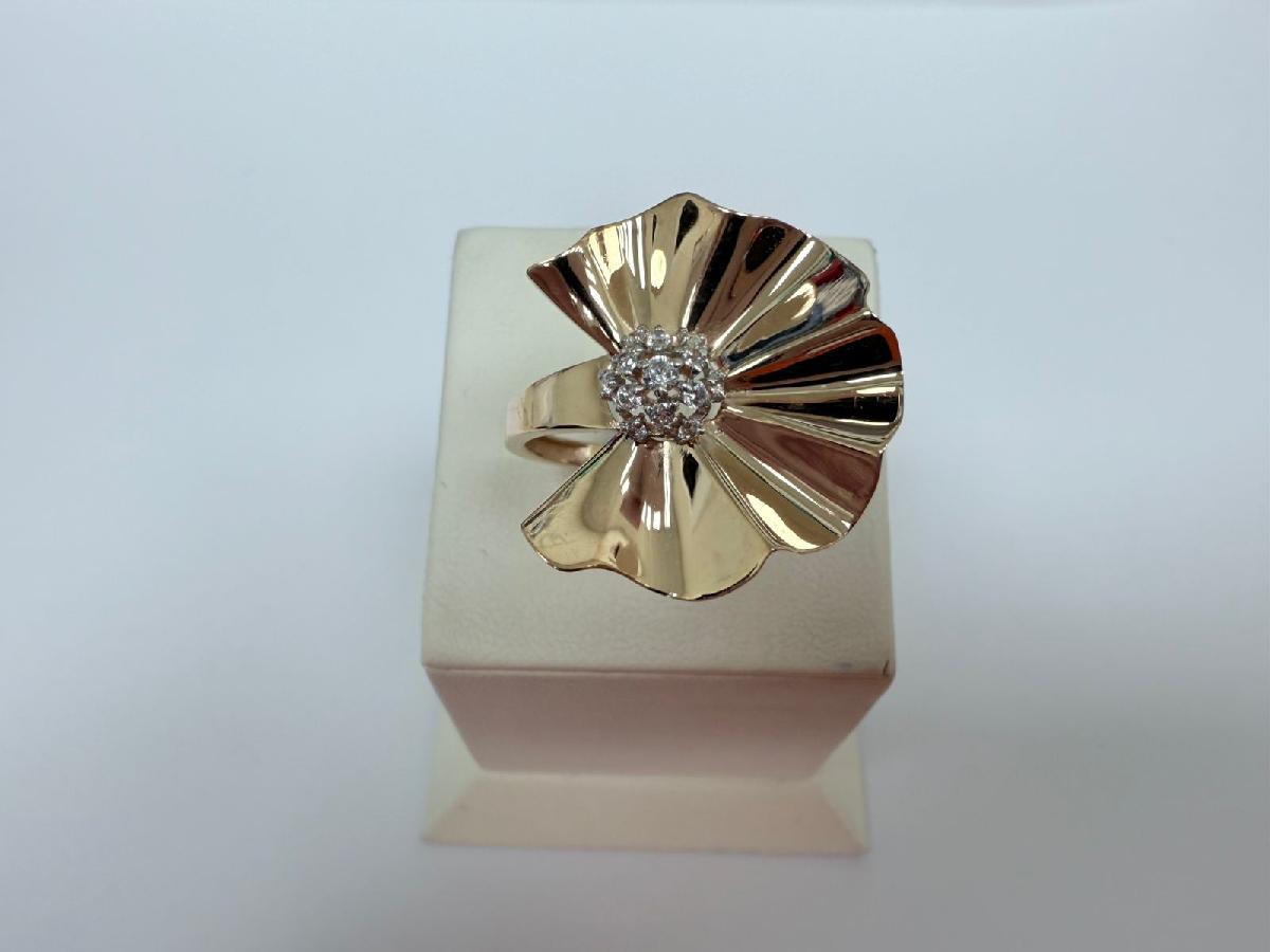 КОЛЬЦО С КАМНЕМ (Au 585)