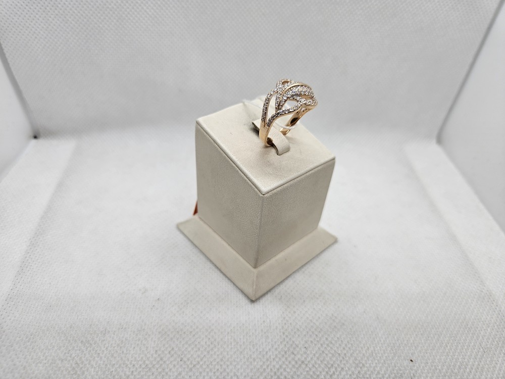 КОЛКМИ585 КОЛЬЦО С КАМНЯМИ (Au 585)