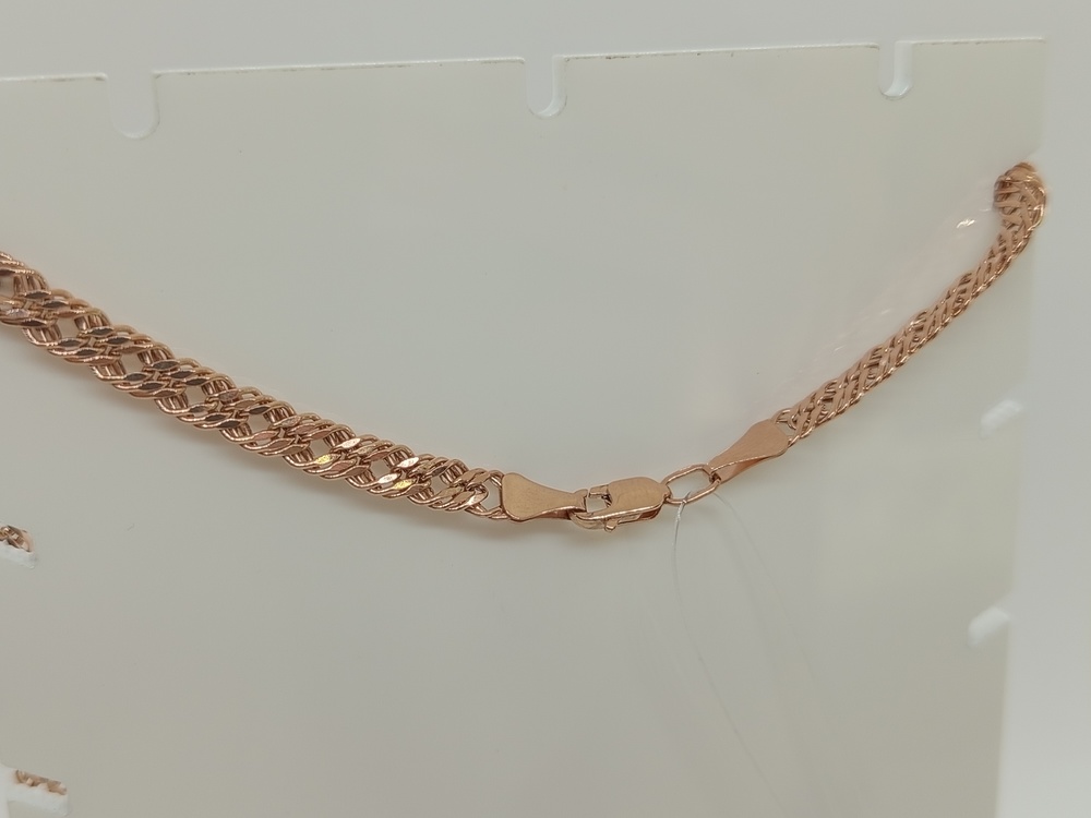 ЦЕПЬ ПУСТОТЕЛАЯ Ромб тройной (Au 585)