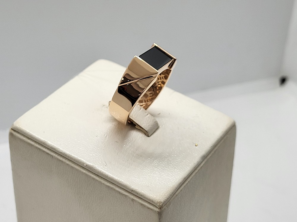 КОЛЬЦО ПЕЧАТКА с камнем (Au 585)