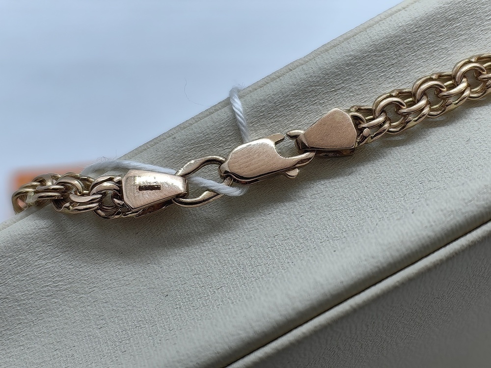 ЦЕПЬ ПОЛНОВЕСНАЯ Бисмарк (Au 585)