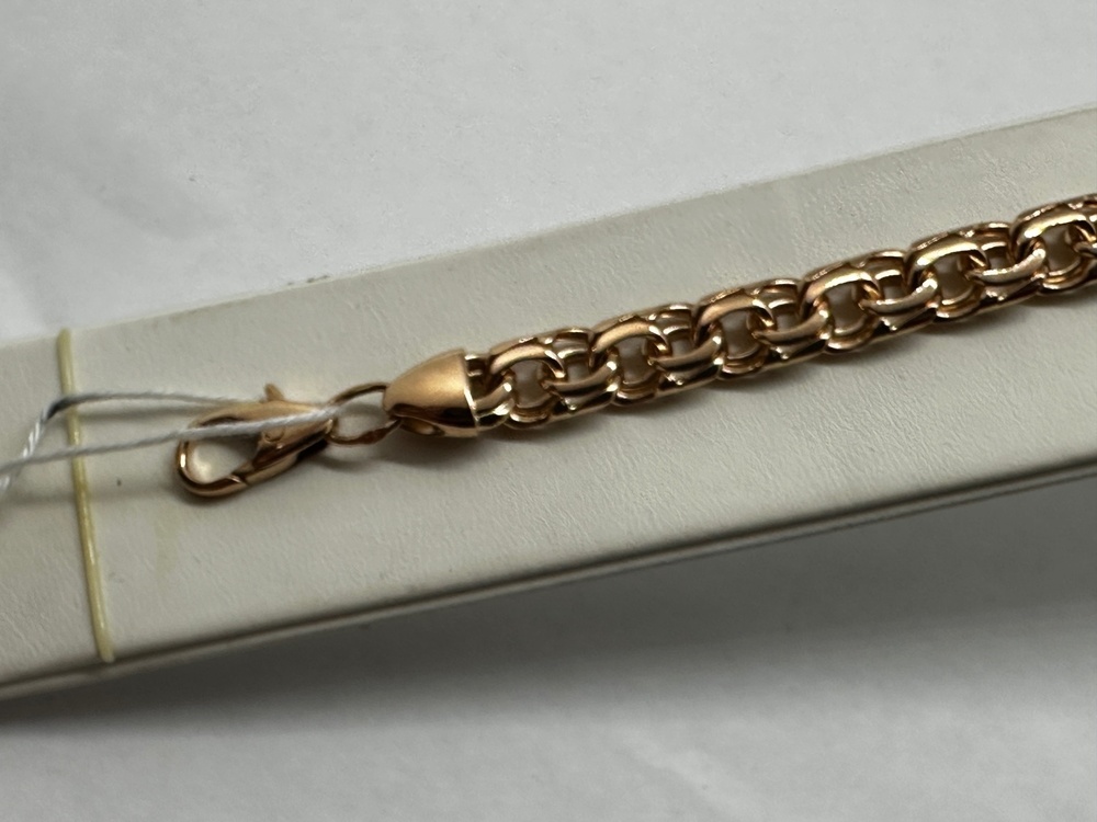 БРАСЛЕТ ПОЛНОВЕСНЫЙ Бисмарк (Au 585)