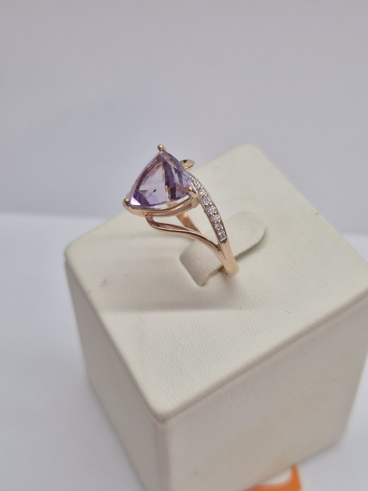 КОЛКМИ585 КОЛЬЦО С КАМНЯМИ (Au 585)