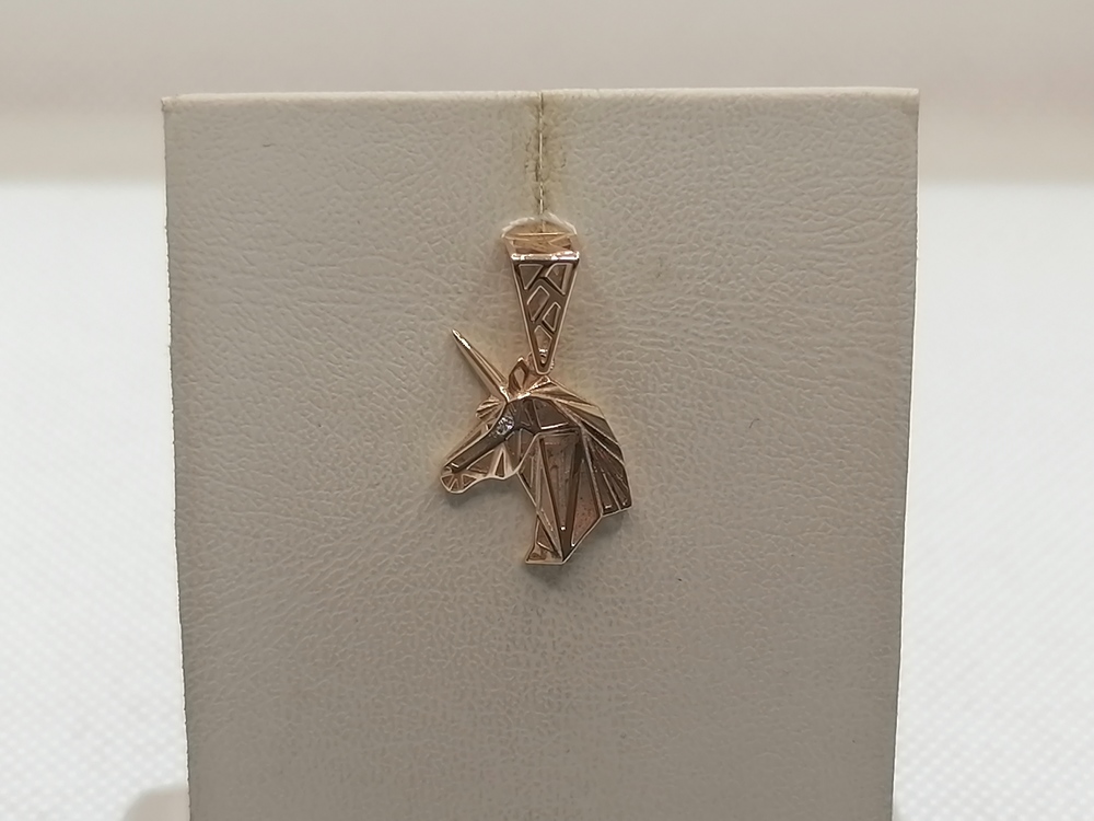 ПОДВЕСКА С КАМНЕМ (Au 585)