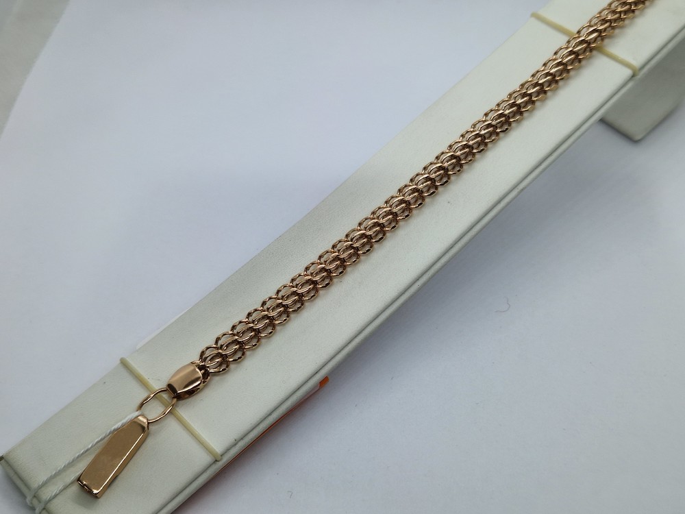 БРАСЛЕТ ПОЛНОВЕСНЫЙ Итальянка Au 585