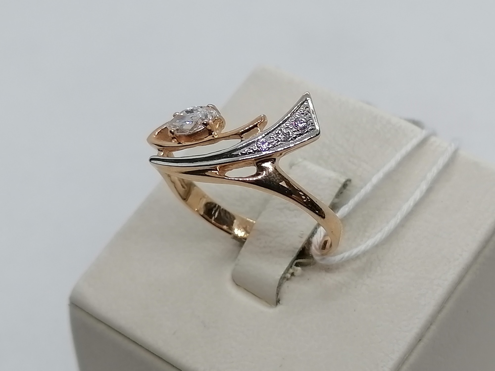 КОЛКМИ585 КОЛЬЦО С КАМНЯМИ (Au 585) КОЛКМИ585 КОЛЬЦО С КАМНЯМИ (Au 585)