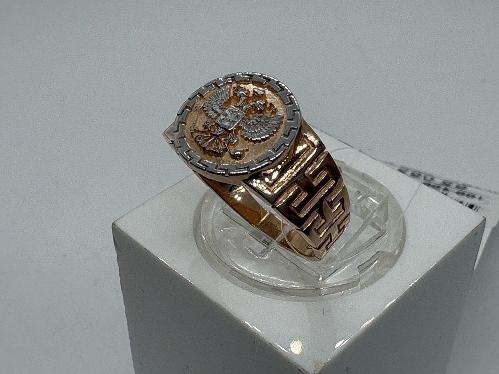 КОЛЬЦО ПЕЧАТКА без камня (Au 585)