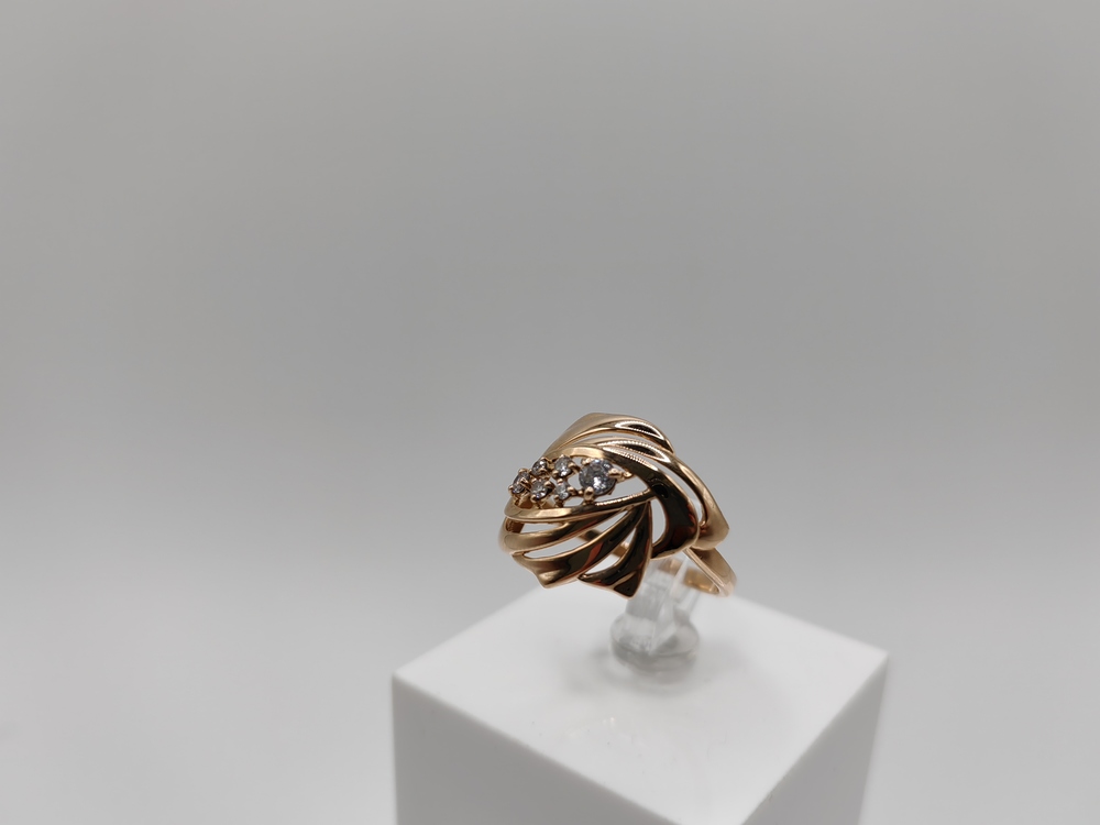 КОЛКМИ585 КОЛЬЦО С КАМНЯМИ (Au 585)