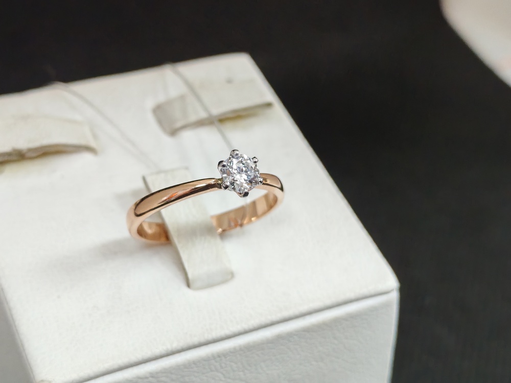 КОЛЬЦО БРИЛЛИАНТ (Au 585)