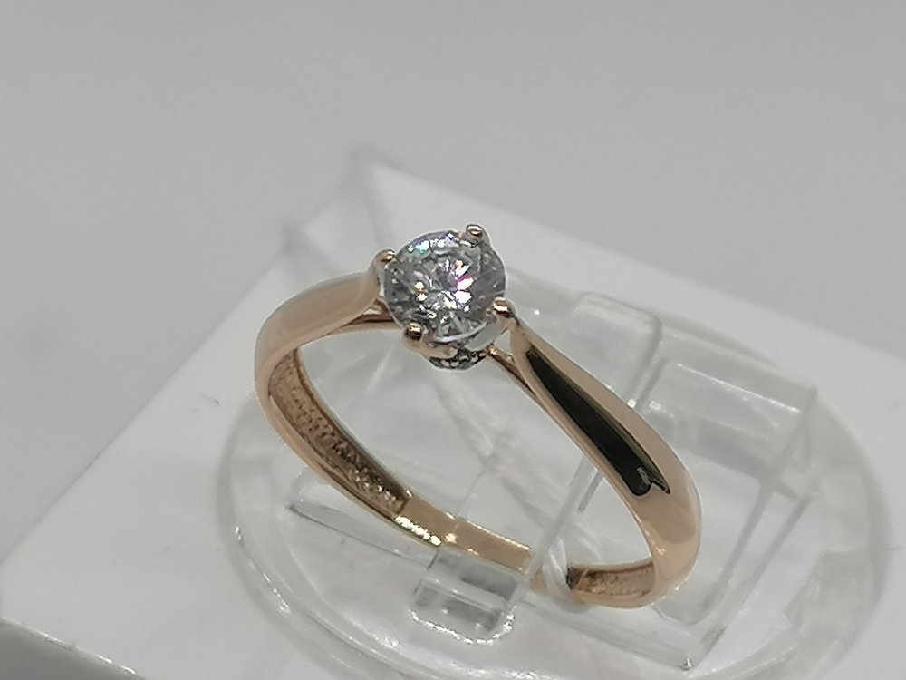 КОЛКМИ585 КОЛЬЦО С КАМНЯМИ (Au 585)