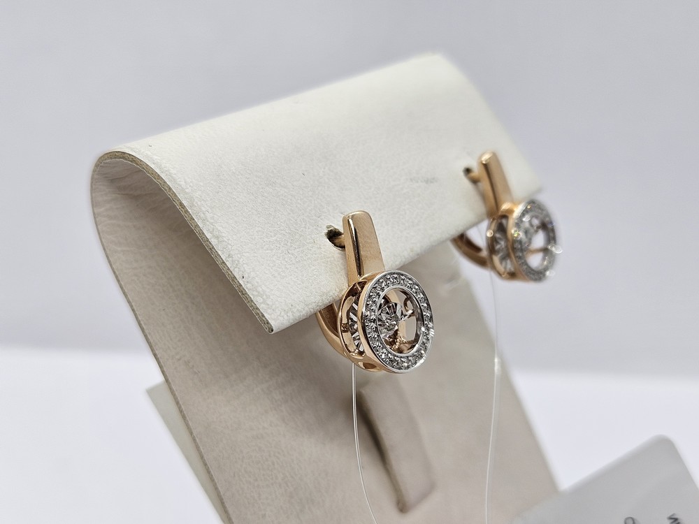 СЕРЬГИ БРИЛЛИАНТ (Au 585)