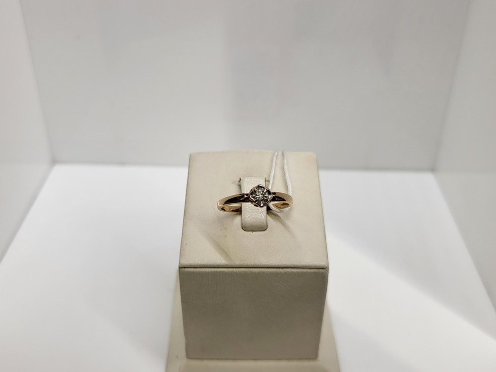 КОЛЬЦО БРИЛЛИАНТ Au 585