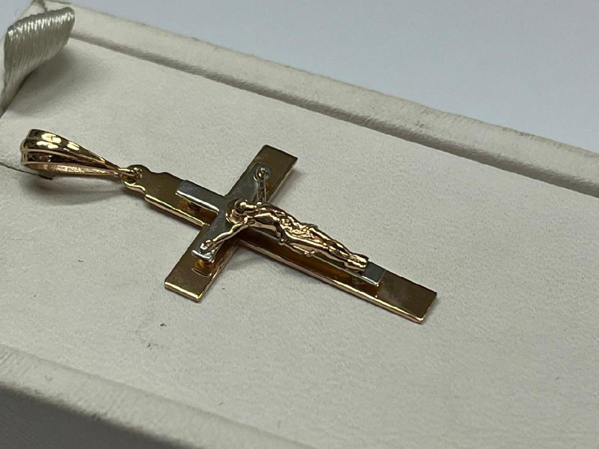 810-00322-10-00-00-00 ПОДВЕСКА КРЕСТ (Au 585)