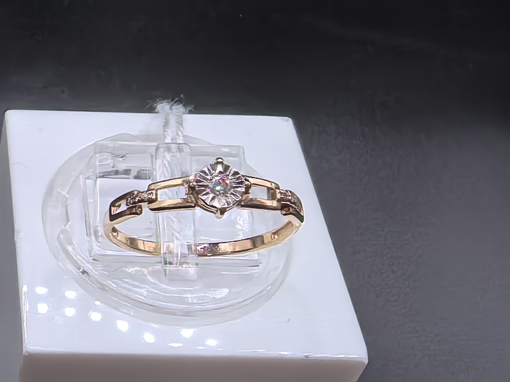 КОЛЬЦО БРИЛЛИАНТ Au 585