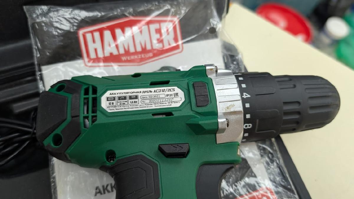 Шуруповерт Hammer ACD12/2CS;