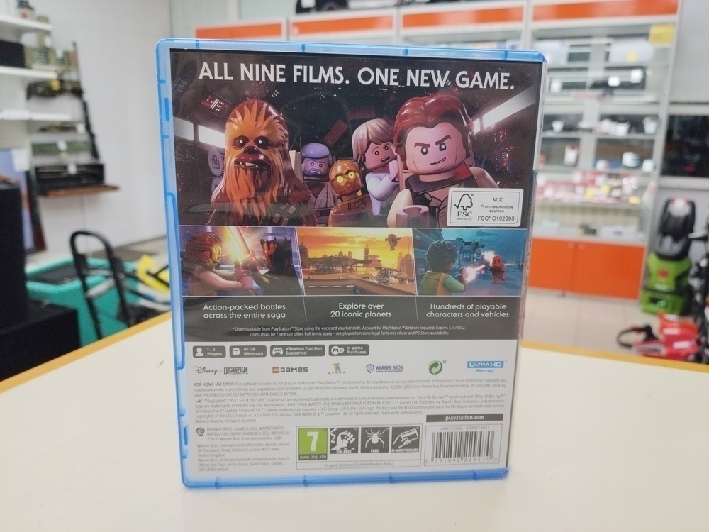 Игра Playstation 5 Star Wars The Skywalker Saga