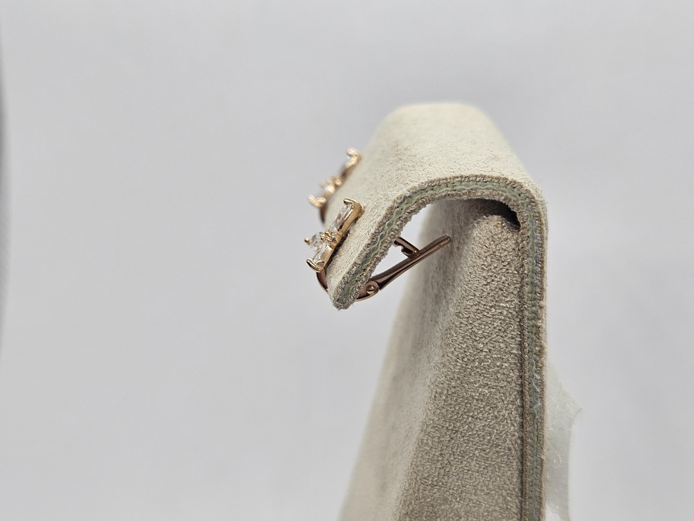 СЕРЬГИ С КАМНЯМИ (Au 585)