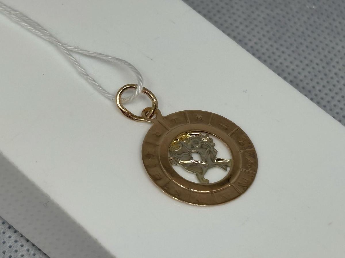 ПОДВЕСКА ЗНАК ЗОДИАКА БЛИЗНЕЦЫ Au 585