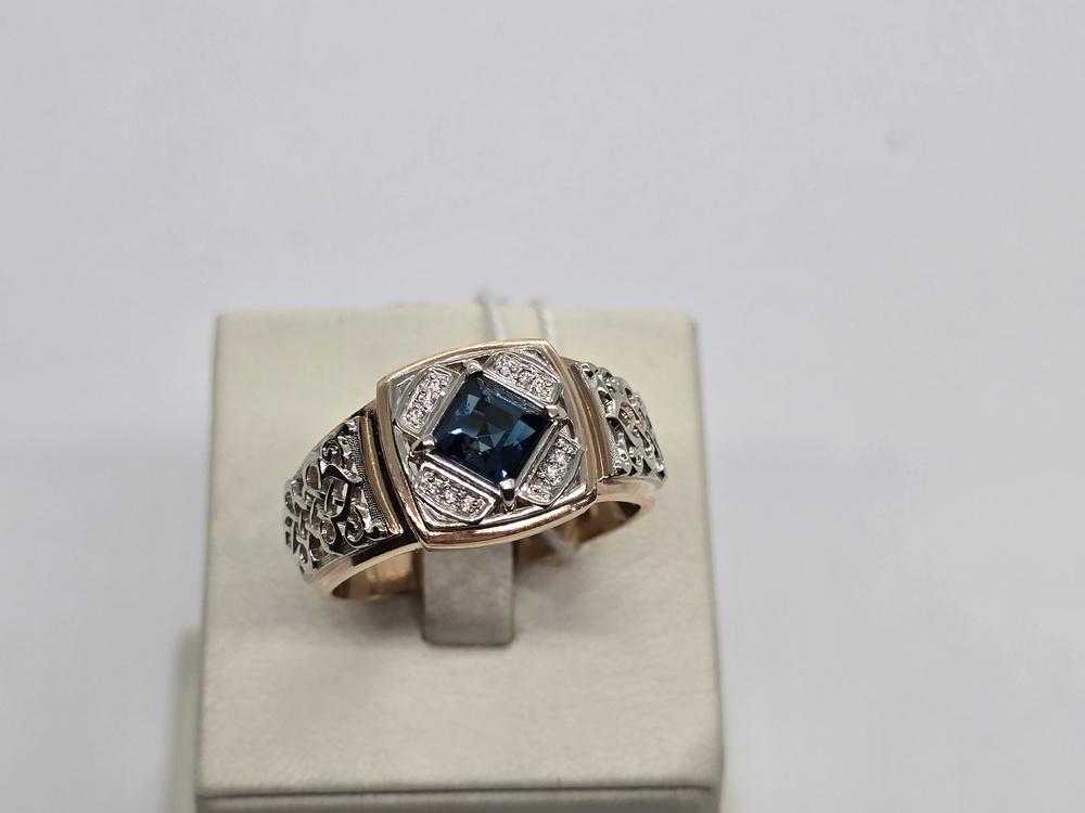 ПЕЧКМИ585 ПЕЧАТКА С КАМНЯМИ (Au 585)