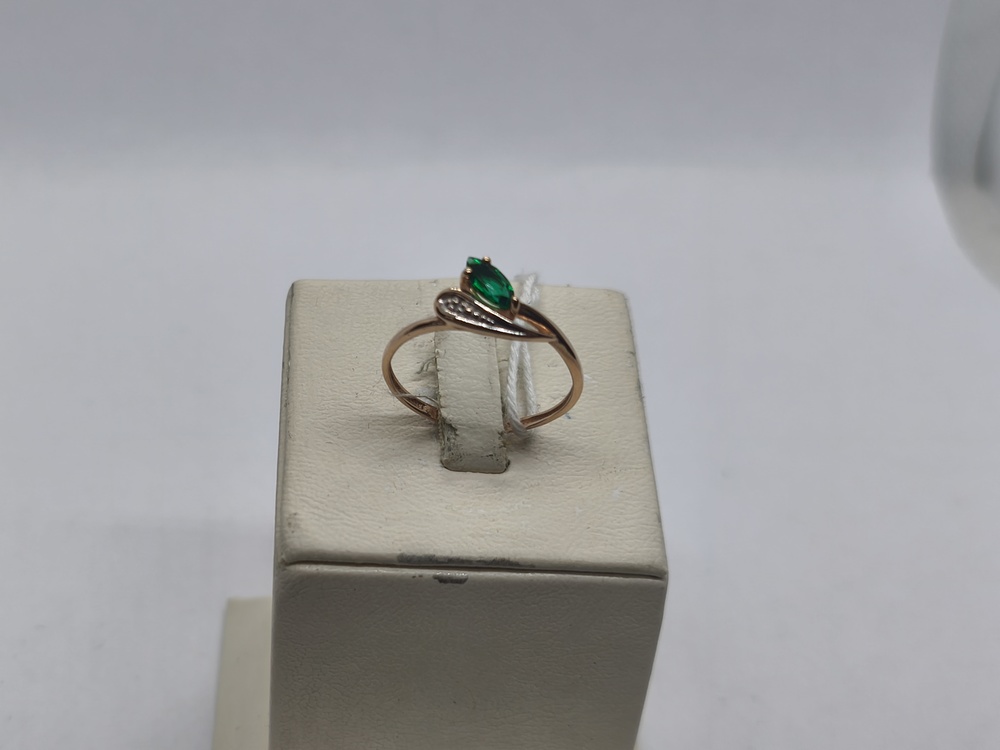 КОЛКМИ585 КОЛЬЦО С КАМНЯМИ (Au 585)