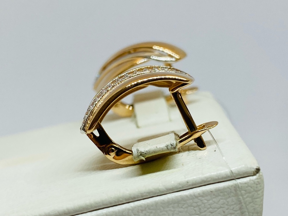 СЕРЬГИ С КАМНЯМИ (Au 585)