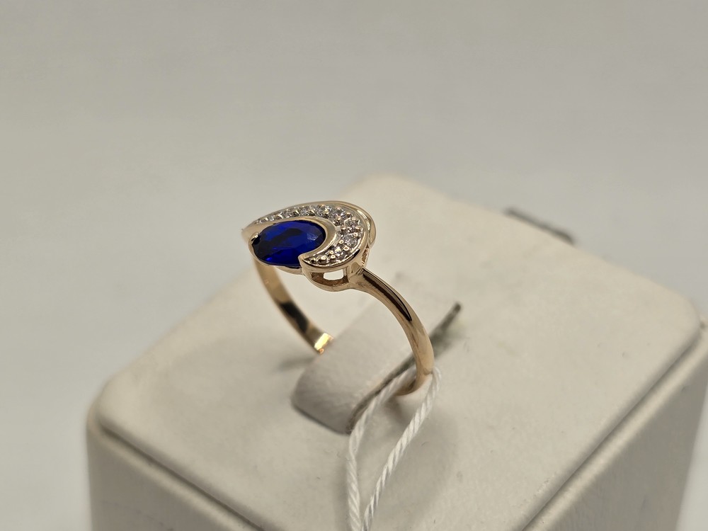 КОЛКМИ585 КОЛЬЦО С КАМНЯМИ (Au 585)