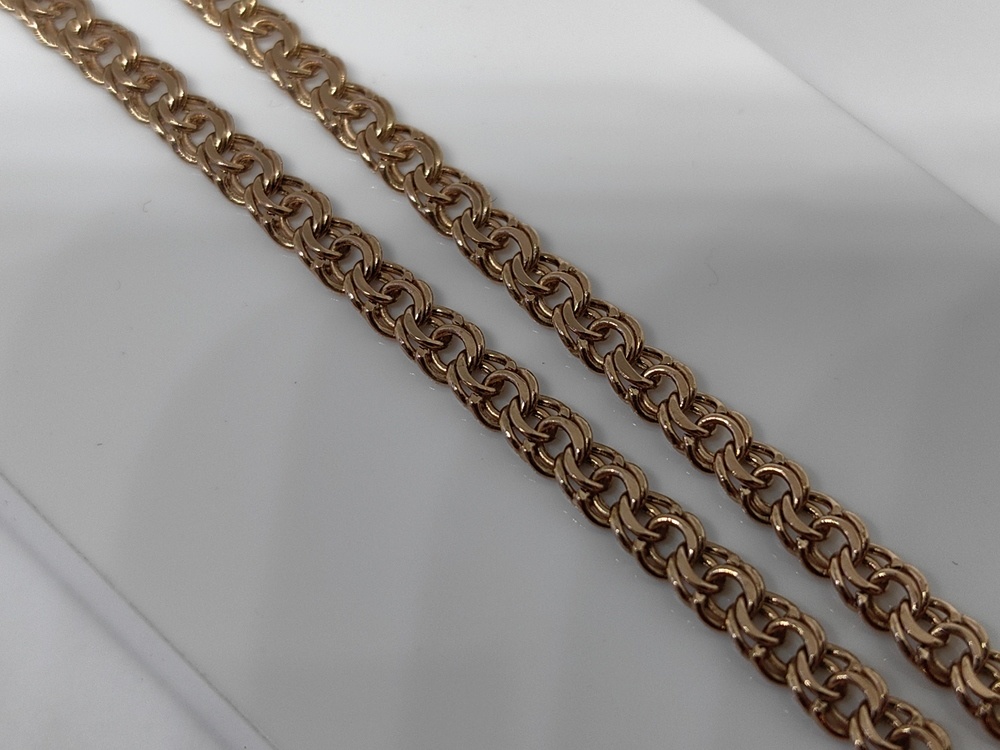 ЦЕПЬ ПОЛНОВЕСНАЯ Бисмарк (Au 585)