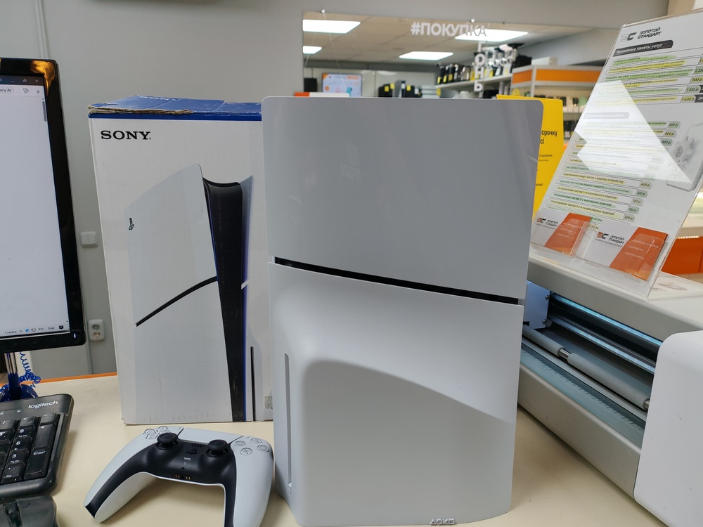 Игровая приставка PlayStation 5 Slim 1TB (С дисководом)