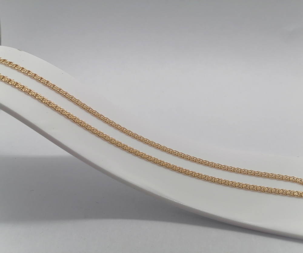 8040200L-45 ЦЕПЬ ПОЛНОВЕСНАЯ Бисмарк (Au 585) 8040200L-45 ЦЕПЬ ПОЛНОВЕСНАЯ Бисмарк (Au 585)