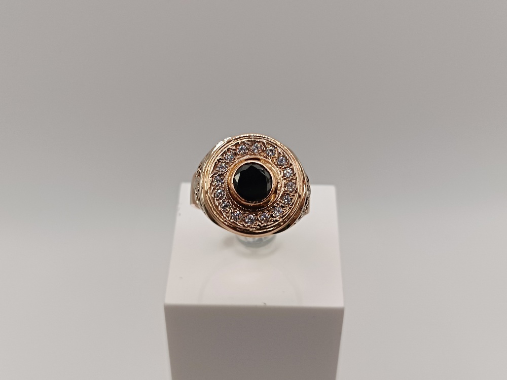 ПЕЧКМИ585 ПЕЧАТКА С КАМНЯМИ (Au 585)