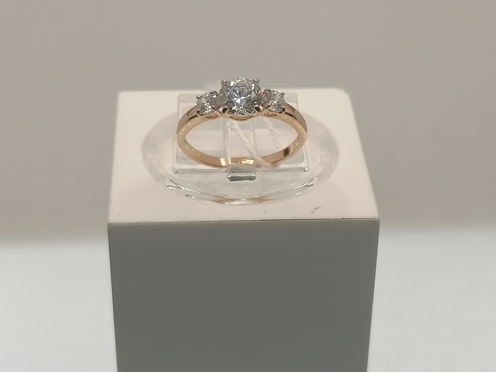 КОЛКМИ585 КОЛЬЦО С КАМНЯМИ (Au 585)