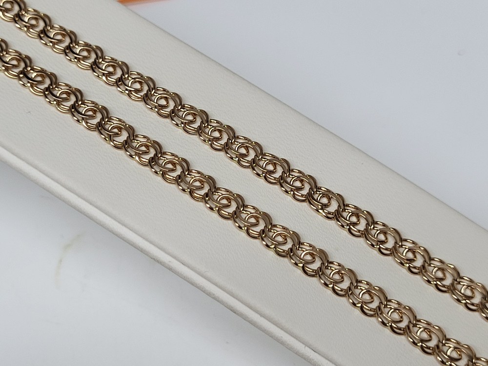 ЦЛБС585 ЦЕПЬ ПОЛНОВЕСНАЯ Бисмарк (Au 585)