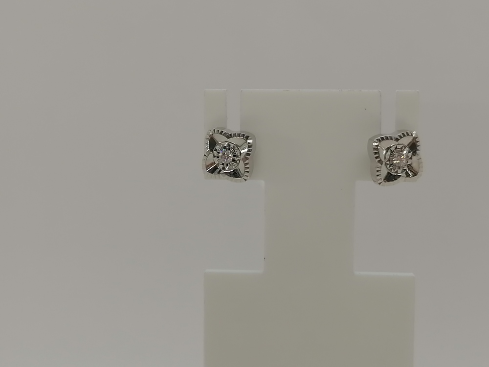 СЕРЬГИ БРИЛЛИАНТ (Au 585)