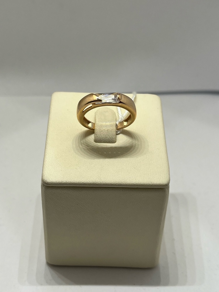 КОЛКМ585 КОЛЬЦО С КАМНЕМ (Au 585)