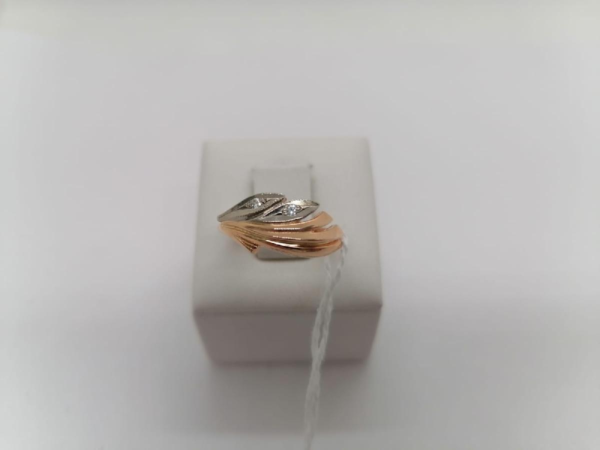 КОЛКМИ585 КОЛЬЦО С КАМНЯМИ (Au 585)
