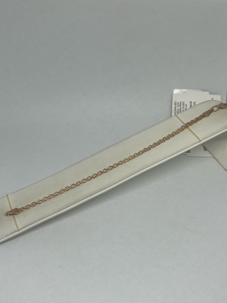 630505020 БРАСЛЕТ ПУСТОТЕЛЫЙ Бисмарк машинный (Au 585)