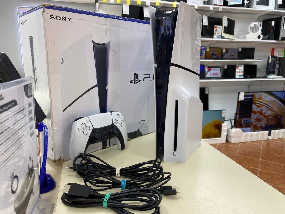 Игровая приставка PlayStation 5 Slim 1TB (С дисководом)