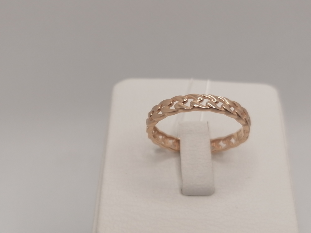 019287 КОЛЬЦО БЕЗ КАМНЯ (Au 585)