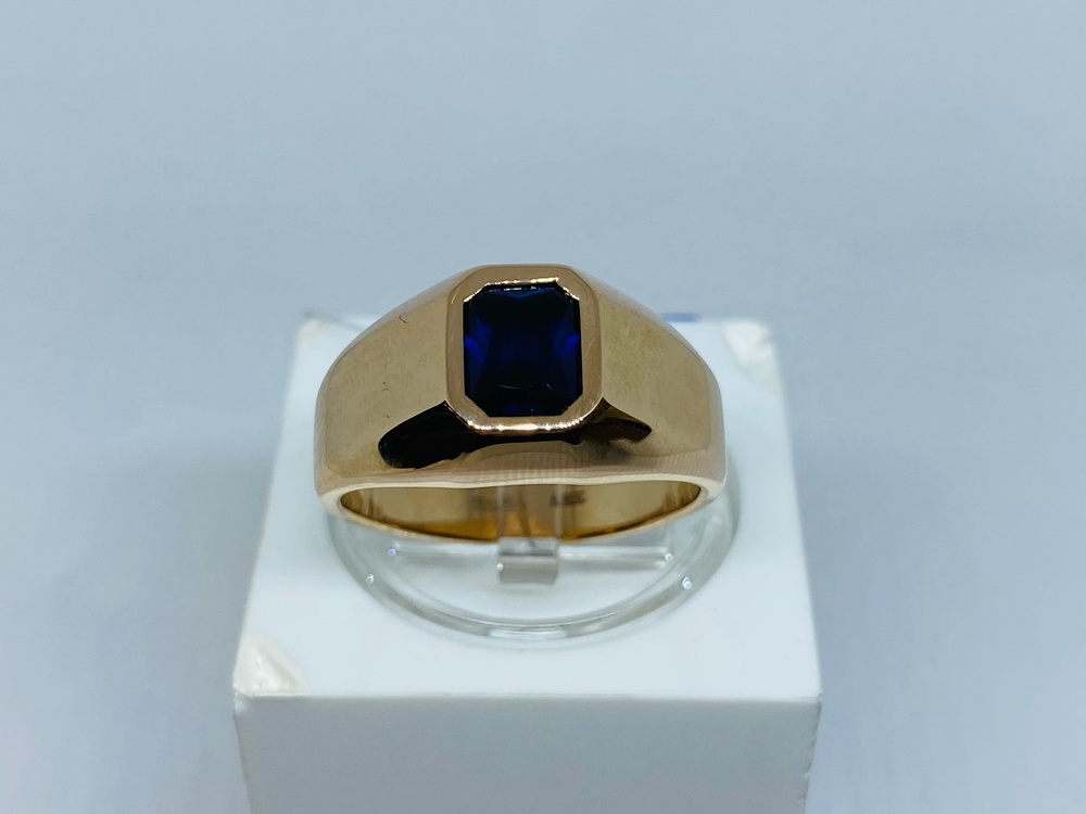 31-0336-С КОЛЬЦО ПЕЧАТКА с камнем (Au 585)