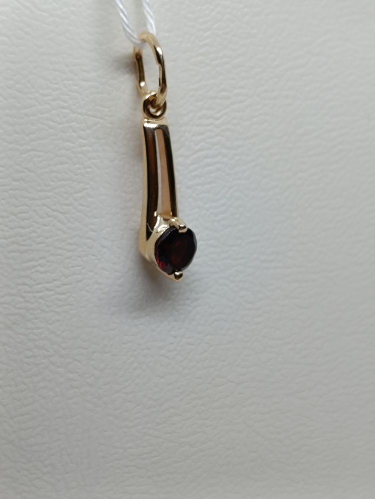 ПОДКМ585 ПОДВЕСКА С КАМНЕМ (Au 585)