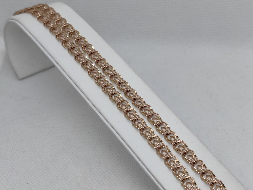 ЦЕПЬ ПОЛНОВЕСНАЯ Бисмарк (Au 585)