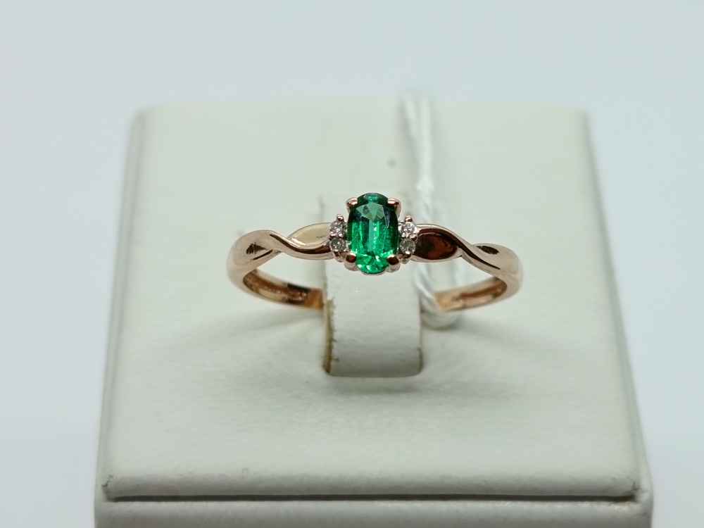 КОЛЬЦО БРИЛЛИАНТ Au 585