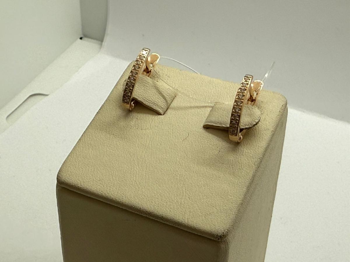 СЕРЬГИ С КАМНЯМИ (Au 585) СЕРЬГИ С КАМНЯМИ (Au 585)