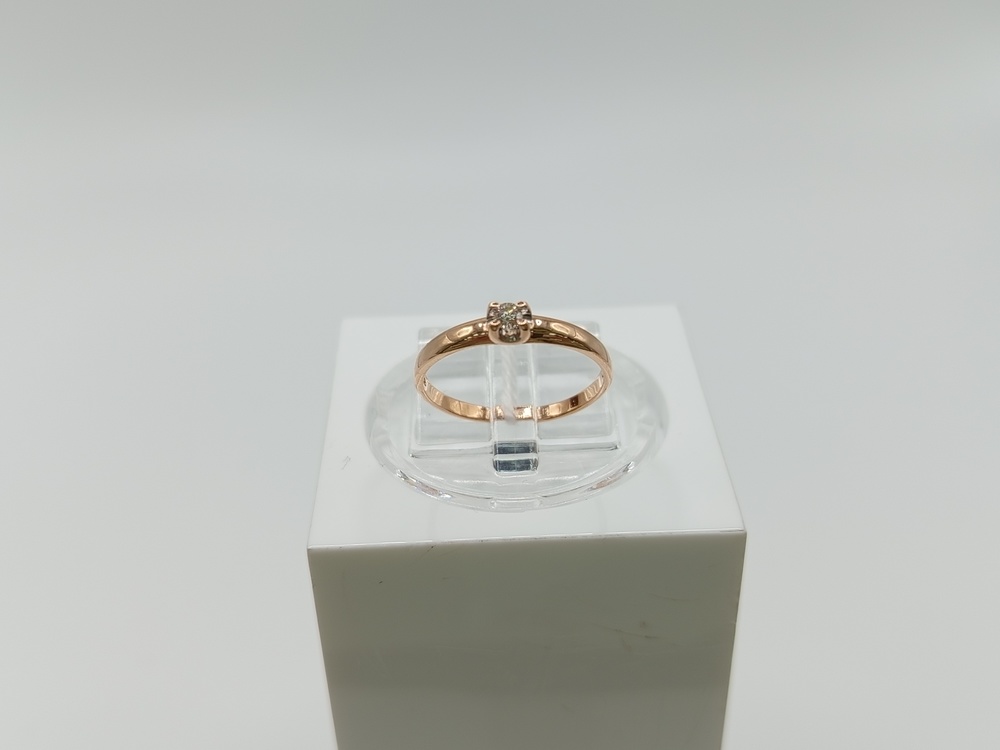 КОЛЬЦО БРИЛЛИАНТ Au 585