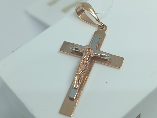 810-00322-10-00-00-00 ПОДВЕСКА КРЕСТ (Au 585)