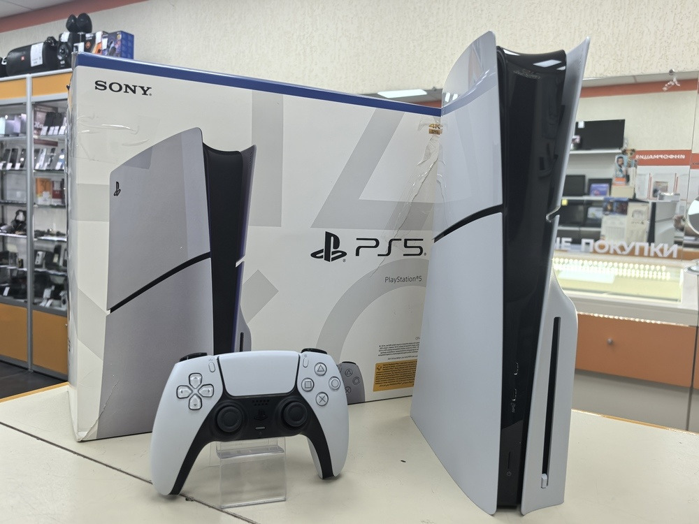 Игровая приставка PlayStation 5 Slim 1TB (С дисководом)