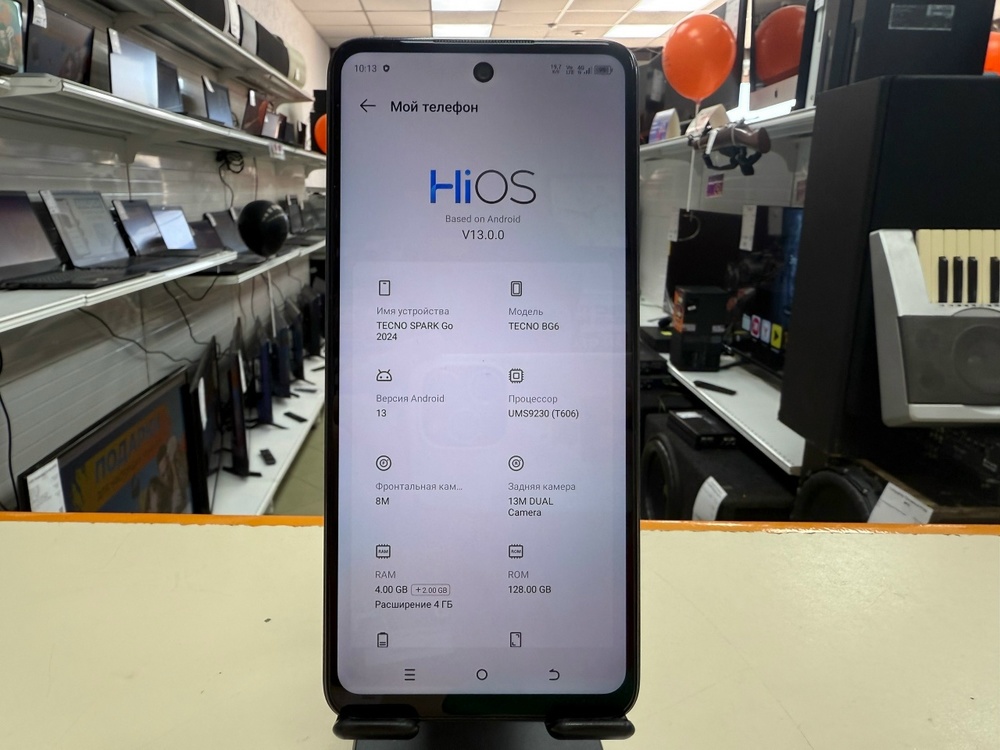 Смартфон Tecno Spark Go 2024 4/128