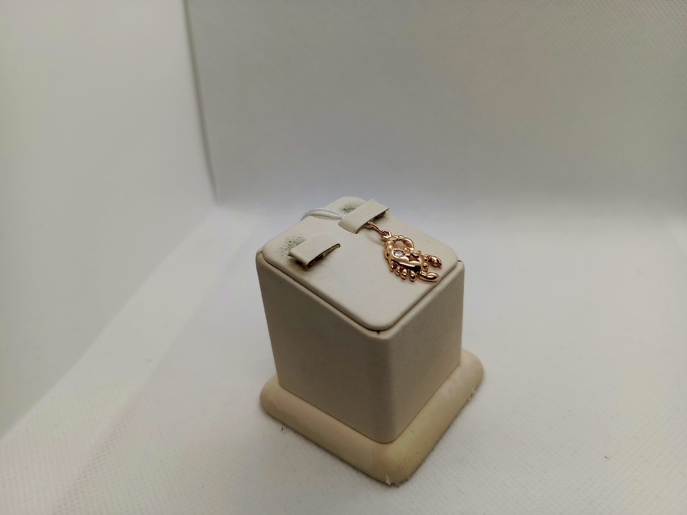 ПОДКМ585 ПОДВЕСКА С КАМНЕМ (Au 585)