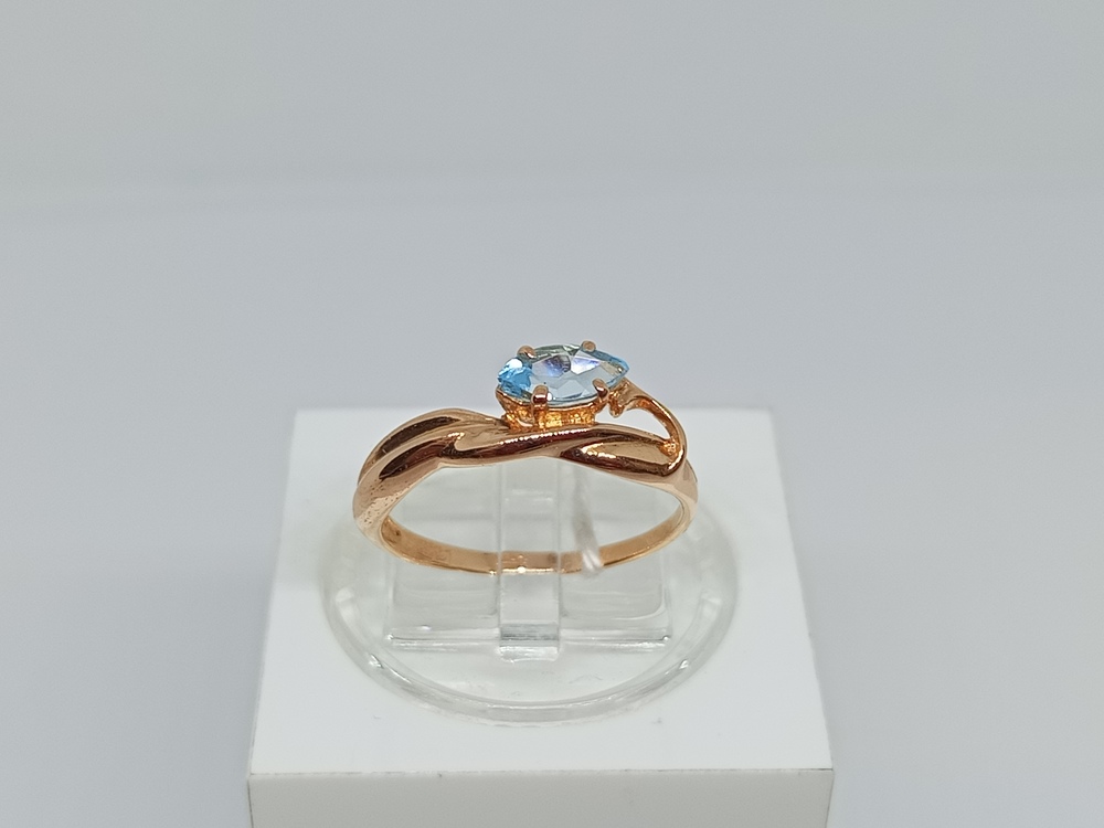 КОЛКМ585 КОЛЬЦО С КАМНЕМ (Au 585)